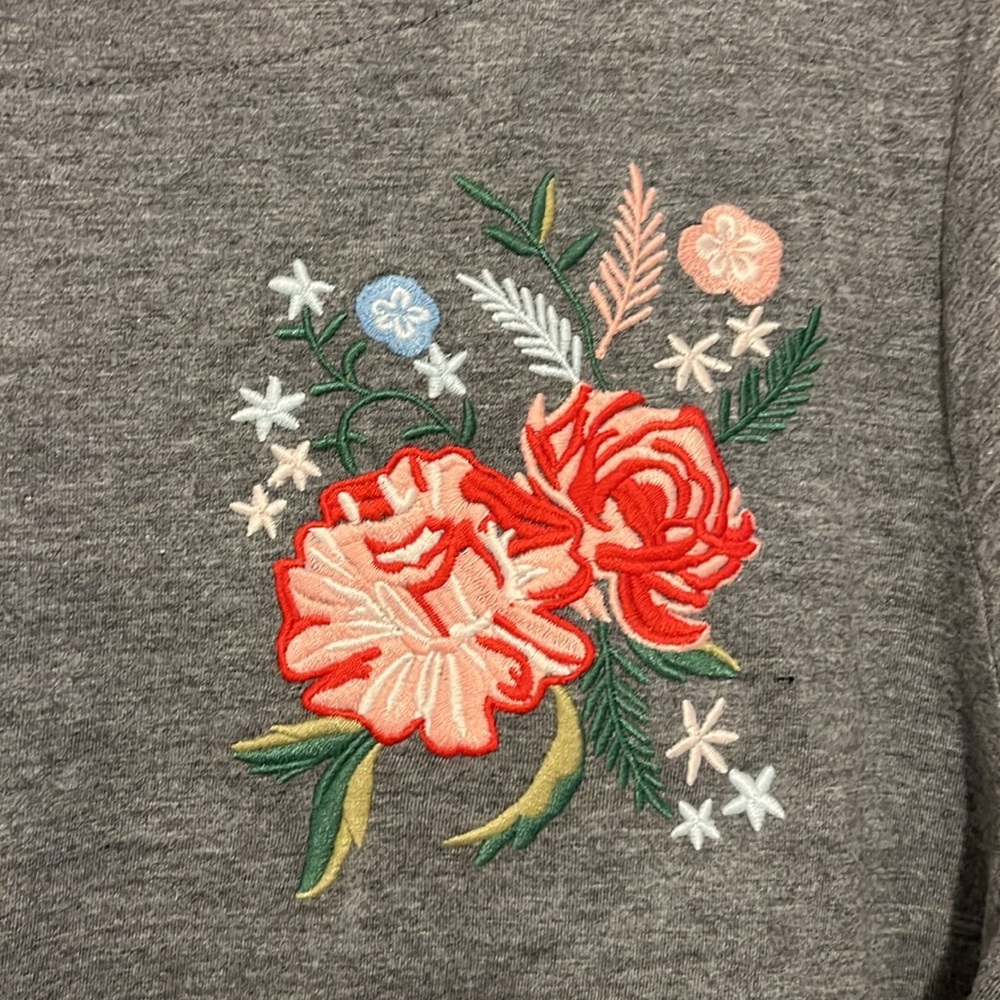 St. John’s Bay Embroidered Tee - Picture 2 of 3